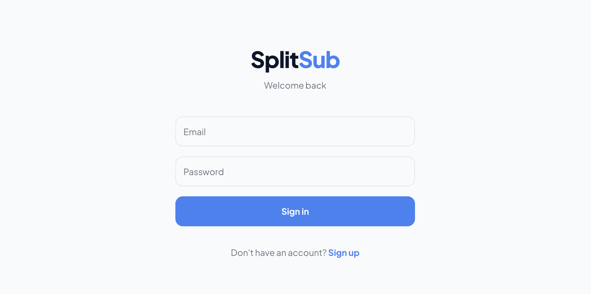 SplitSub — Split Subscriptions With Friends