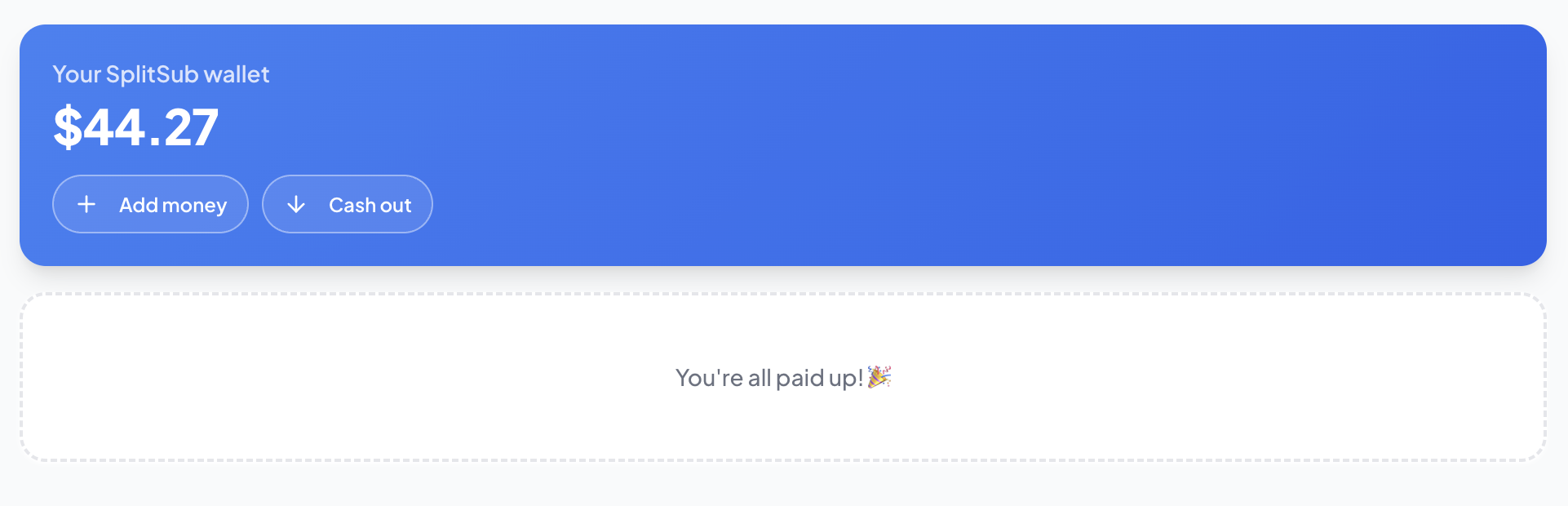 SplitSub — Split Subscriptions With Friends
